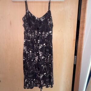 DISTURBIA Deadstock Skeleton Apron Dress